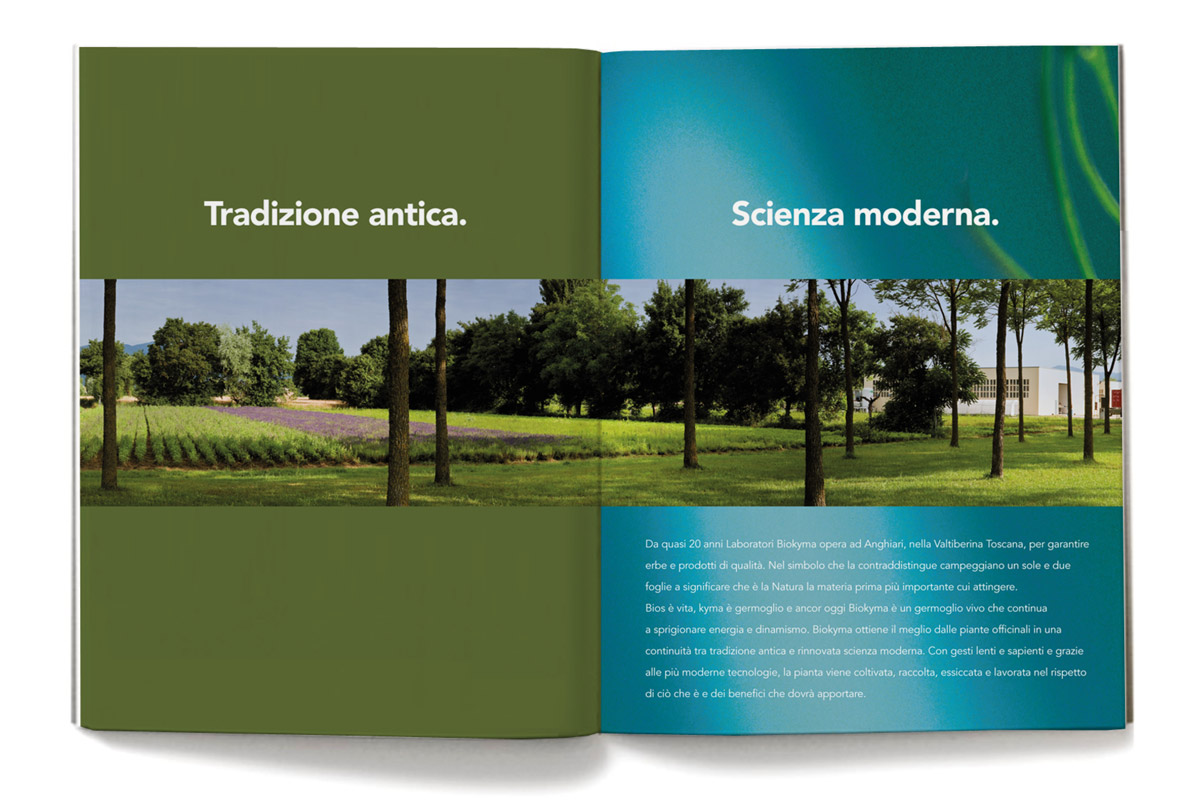 Biokyma, brand identity, company profile, Arezzo, Sansepolcro