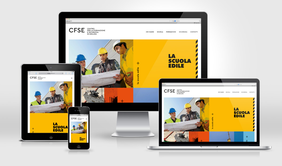 Scuola Edile Arezzo, CFSE, website